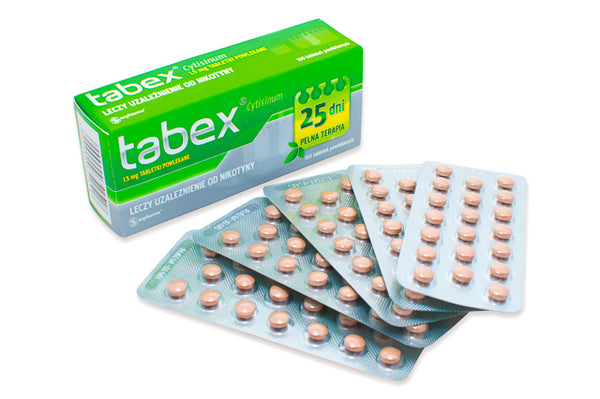 2 x Tabex® (200 x 1.5mg Film Tablets). Save 10%. Research shows a 2 month cycle is recommended for best results.